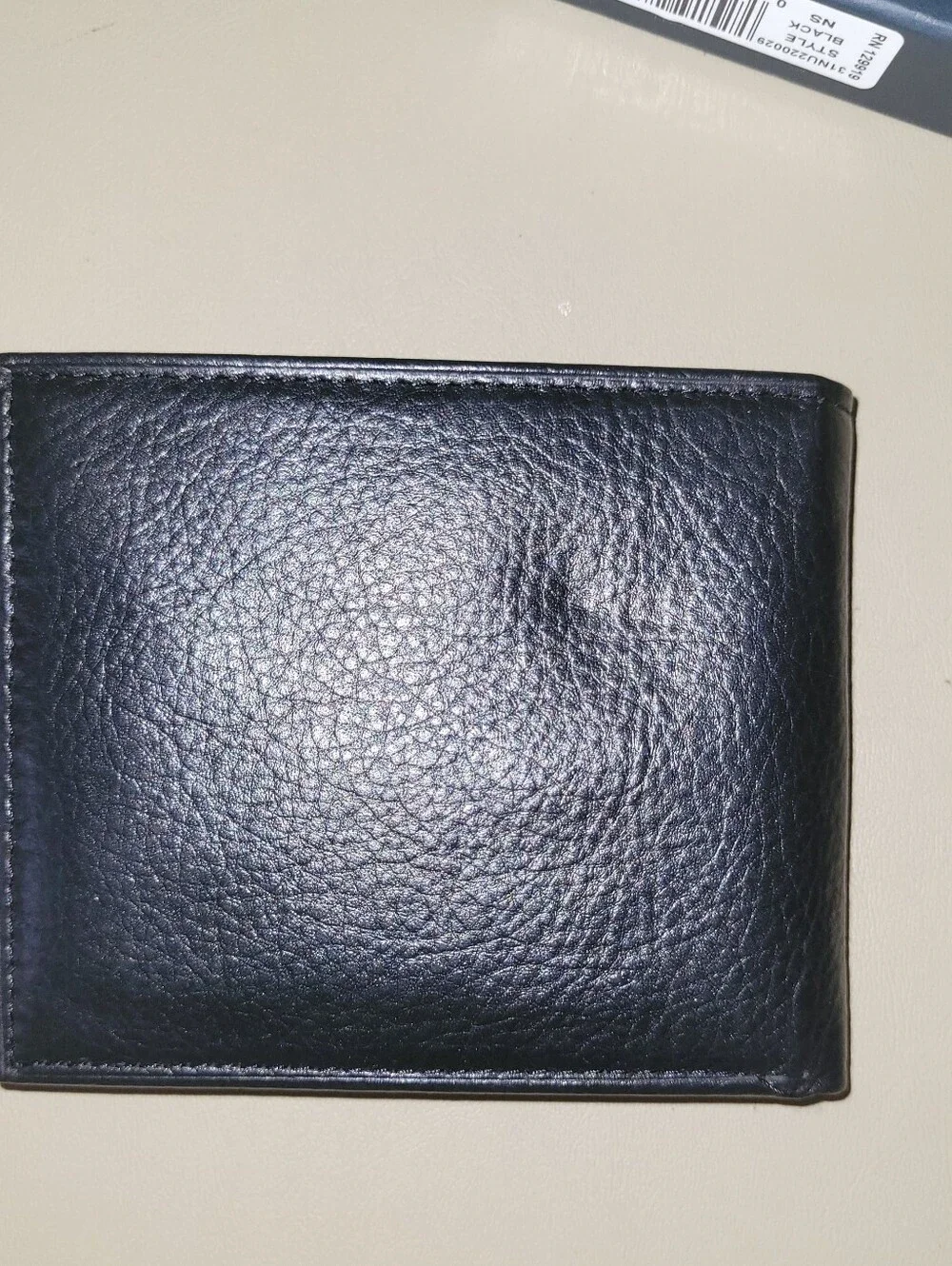 NWT - Nautica Black Bi-fold Wallet With RFID Protection.